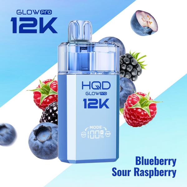 HQD Glow Pro 12k Prefilled Pod kit - From £8.49