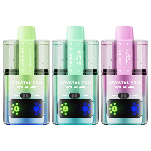 Crystal Pro Switch 30k Vape Pod Box of 5