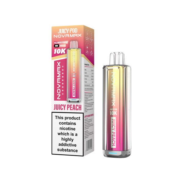 Juicy Pod Novamax 10k Prefilled Pod Vape Kit - Pack of 5