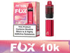 JNR Fox 10K Prefilled Pod Vape Kit - Box Of 5