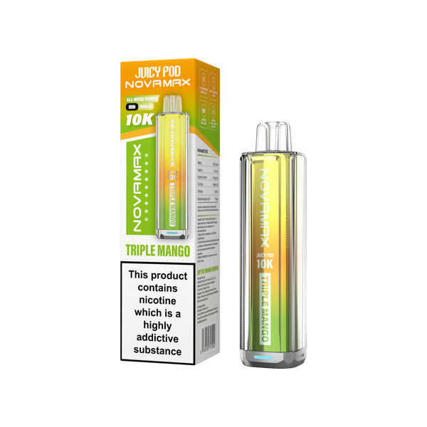 Juicy Pod Novamax 10k Prefilled Pod Vape Kit - Pack of 5