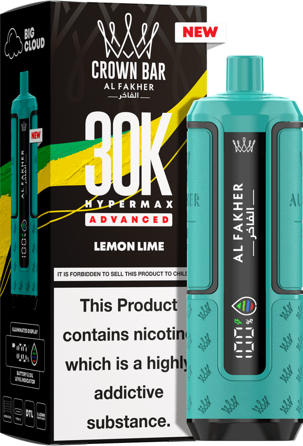 Al Fakher 30k Hypermax Vape Kit - (Pack of 5) - Washington Vapes Wholesale