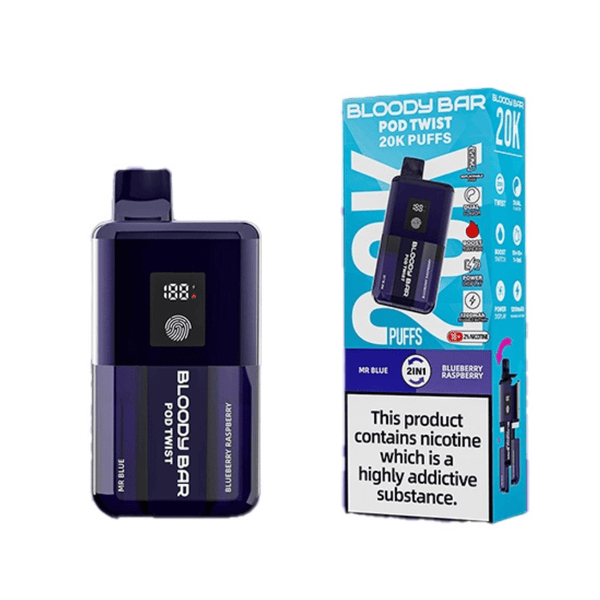 Bloody Bar Pod Twist 20K Prefilled Pod Kit Box of 5 - Vapewholesalesupplier