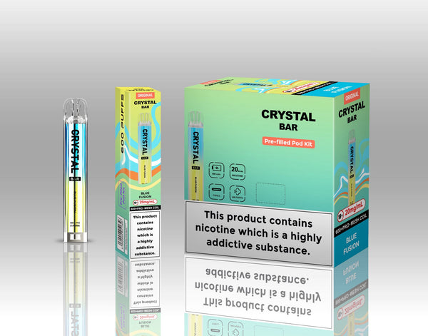Crystal Bar Original 600 Pre-Filled Pod Kit Pack of 10