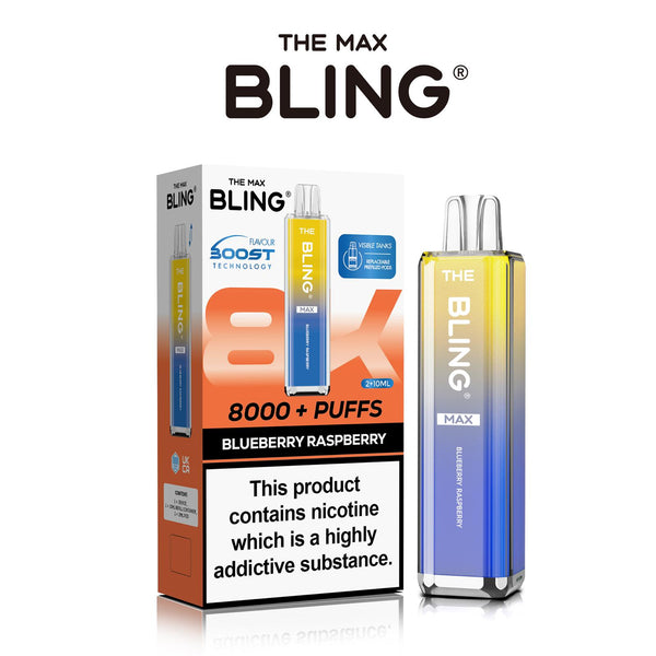 Flavour of Crystal Bling Max 8000 Prefilled Pod Kit Box of 5