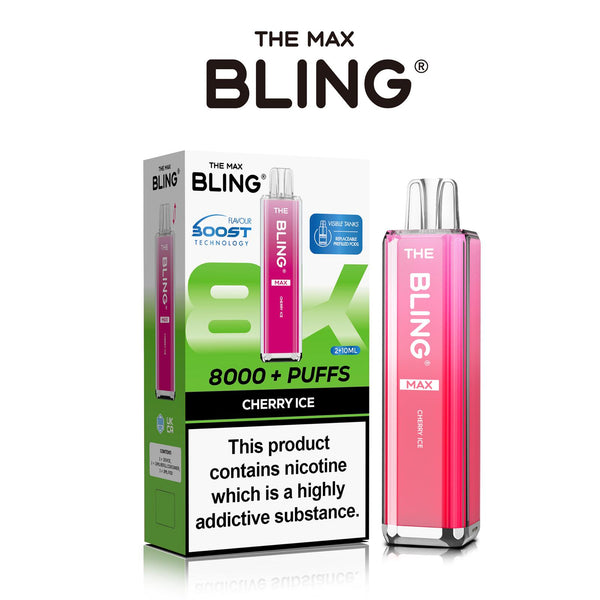 Flavour of Crystal Bling Max 8000 Prefilled Pod Kit Box of 5