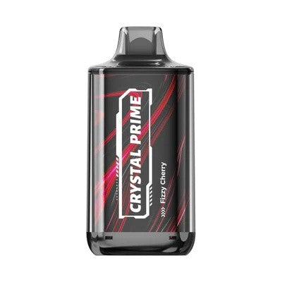 Flavour of Crystal Prime Deluxe 18000 Disposable Vape Box of 10 - Fizzy Cherry