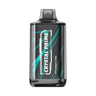 Flavour of Crystal Prime Deluxe 18000 Disposable Vape Box of 10 - Lemon Lime