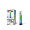 Blue Sour Raspberry Flavour of The Crystal Pro 10000 (CP10K) Prefilled Pod Kit - Box of 5