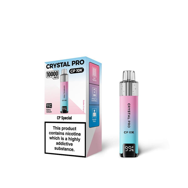 CP Special Flavour of The Crystal Pro 10000 (CP10K) Prefilled Pod Kit - Box of 5