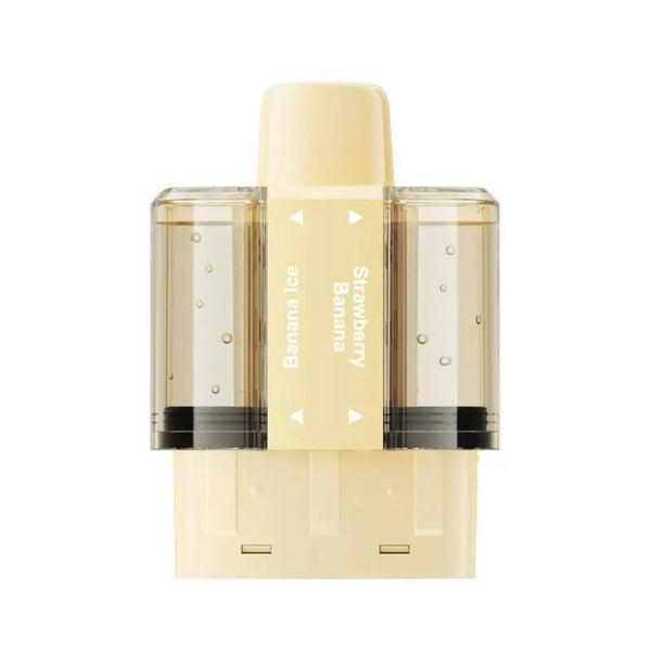 Crystal Pro Switch 30k Pods Box of 5 - Banana Ice / Strawberry Banana - vapeukwholesale