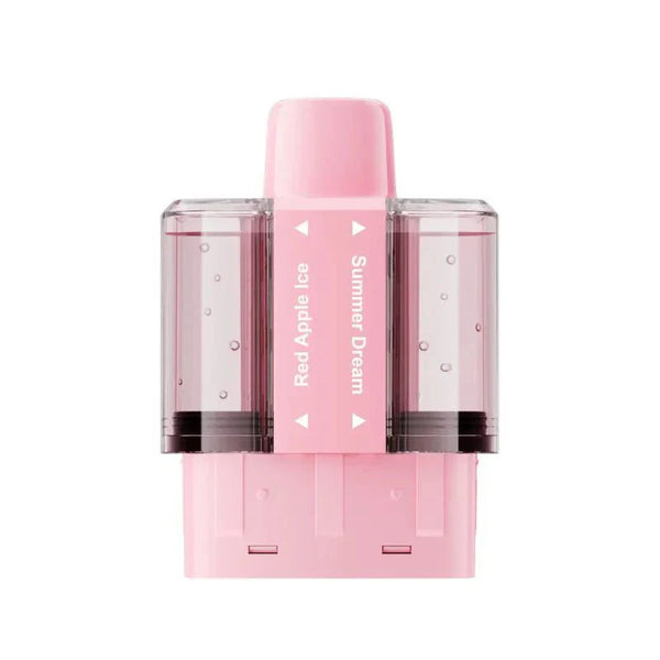 Crystal Pro Switch 30k Pods Box of 5 - Red Apple Ice / Summer Dream - vapeukwholesale