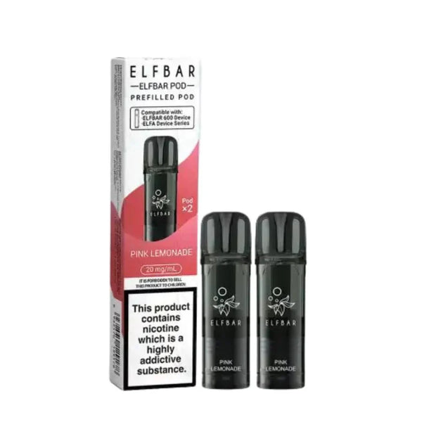 Elf Bar 600 Prefilled Pods - Box of 10 - Vapewholesalesupplier