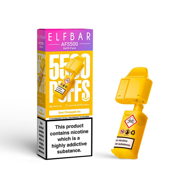 Elf bar AF5000 Refill Replacement Pods Box of 5 - Wholesale Price !