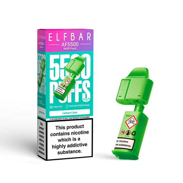 Elf bar AF5000 Refill Replacement Pods Box of 5 - Wholesale Price !