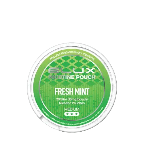 Elux Nicotine PouchPack of 10, Fresh Mint