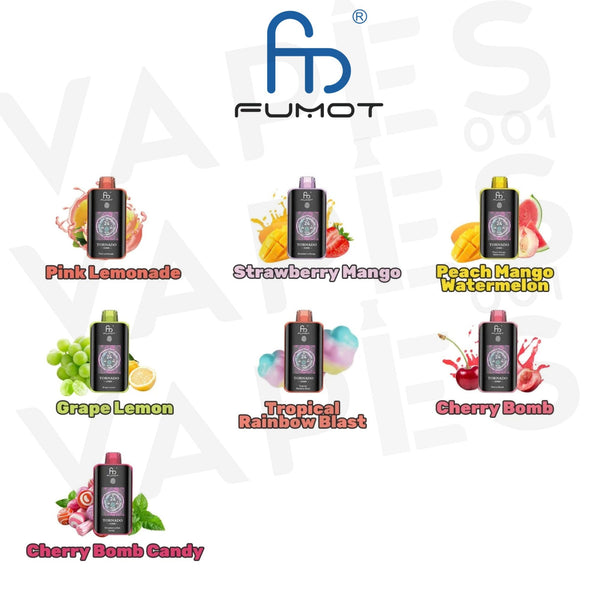 Randm Tornado 25000 Puffs Pre-Filled - Box of 5