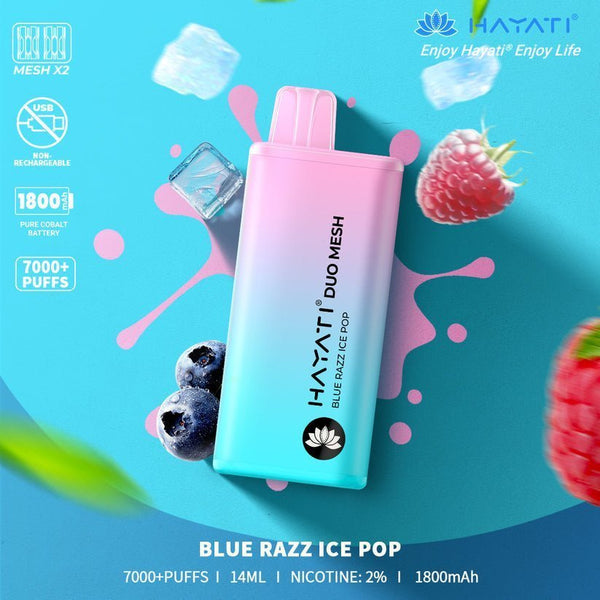 Flavour | Hayati Duo Mesh 7000 Puffs Disposable Vape | Box of 10
