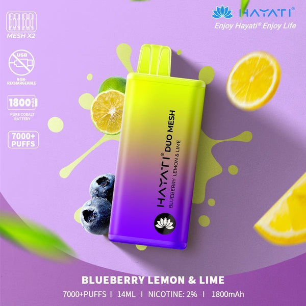 Flavour | Hayati Duo Mesh 7000 Puffs Disposable Vape | Box of 10