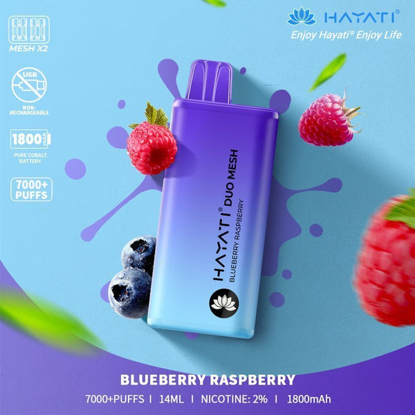 Flavour | Hayati Duo Mesh 7000 Puffs Disposable Vape | Box of 10