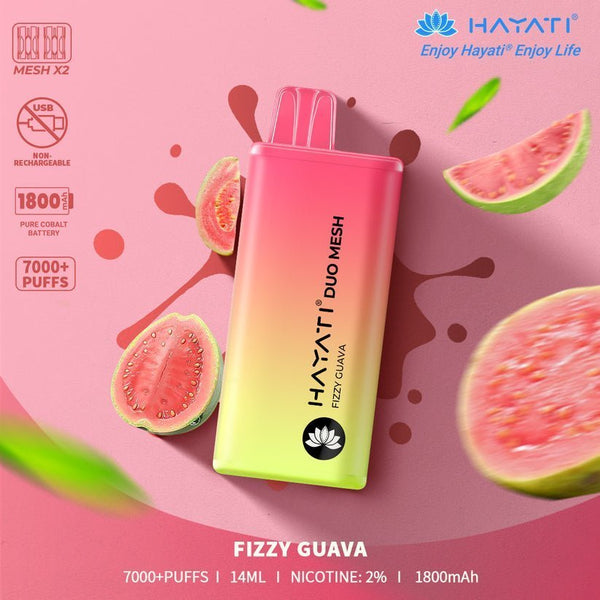 Flavour | Hayati Duo Mesh 7000 Puffs Disposable Vape | Box of 10
