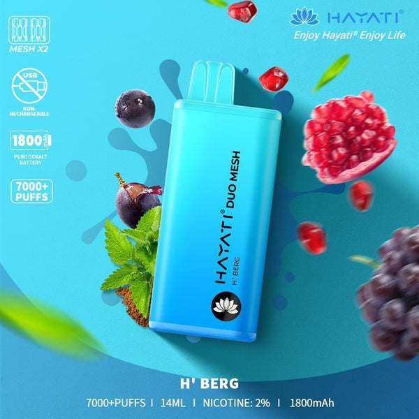 Flavour | Hayati Duo Mesh 7000 Puffs Disposable Vape | Box of 10