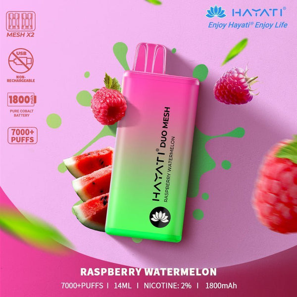 Flavour | Hayati Duo Mesh 7000 Puffs Disposable Vape | Box of 10