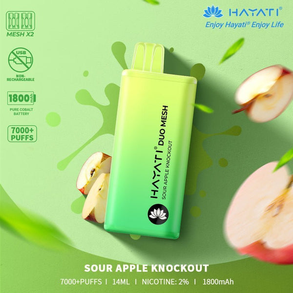 Flavour | Hayati Duo Mesh 7000 Puffs Disposable Vape | Box of 10