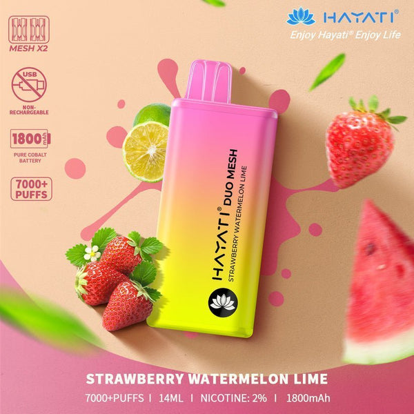 Flavour | Hayati Duo Mesh 7000 Puffs Disposable Vape | Box of 10