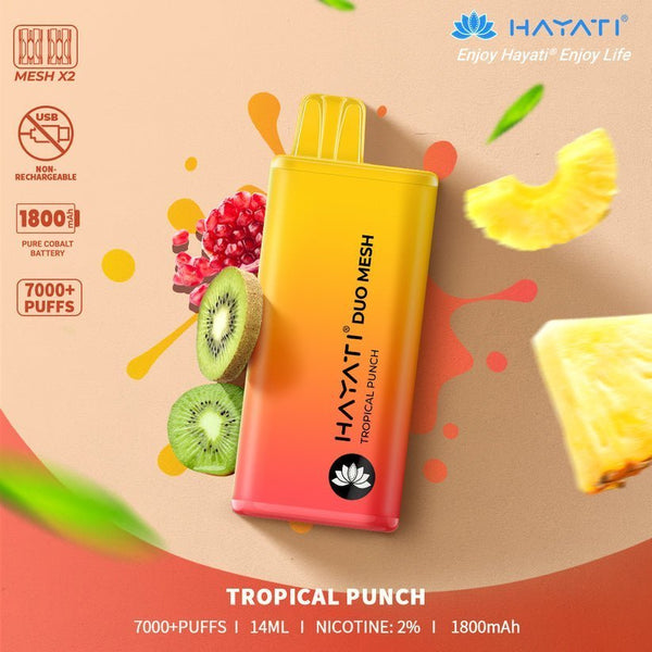 Flavour | Hayati Duo Mesh 7000 Puffs Disposable Vape | Box of 10