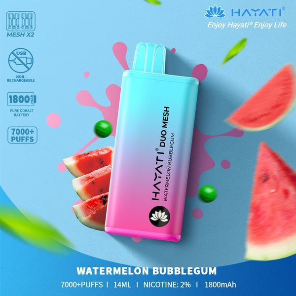 Flavour | Hayati Duo Mesh 7000 Puffs Disposable Vape | Box of 10