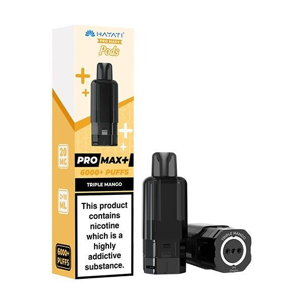 Hayati Pro Max Plus 6000 Puffs Pre - Filled Pods I Box Of 5 - Vapewholesalesupplier