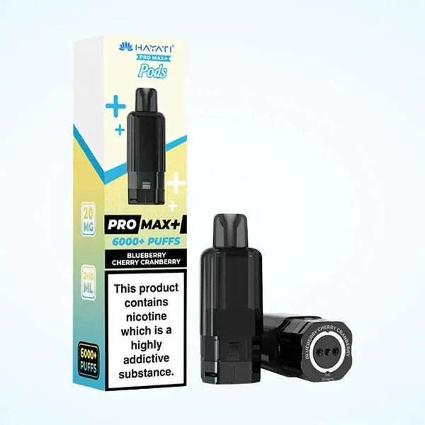 Hayati Pro Max Plus 6000 Puffs Pre - Filled Pods I Box Of 5 - Vapewholesalesupplier