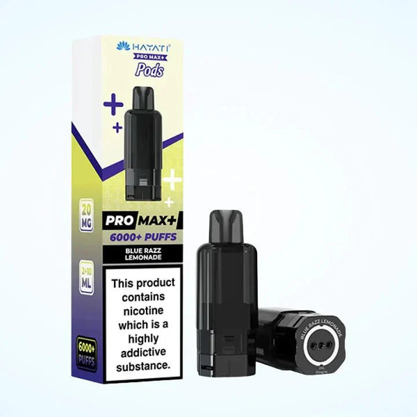 Hayati Pro Max Plus 6000 Puffs Pre - Filled Pods I Box Of 5 - Vapewholesalesupplier