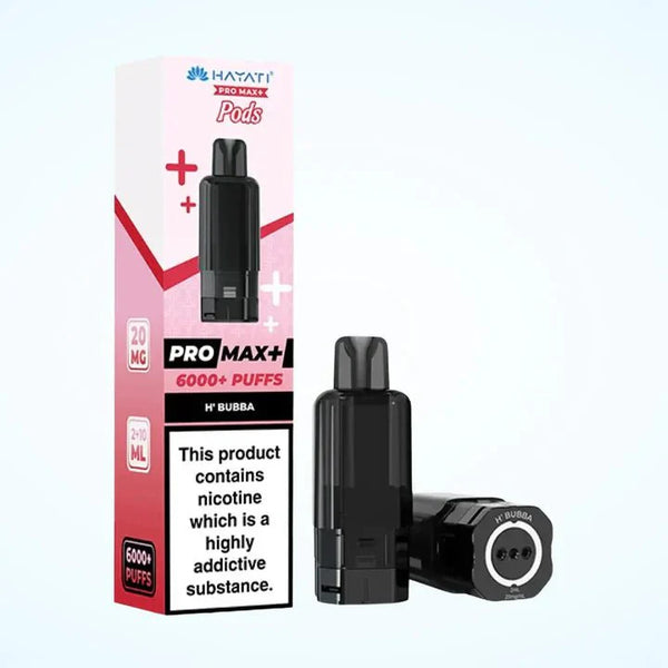Hayati Pro Max Plus 6000 Puffs Pre - Filled Pods I Box Of 5 - Vapewholesalesupplier