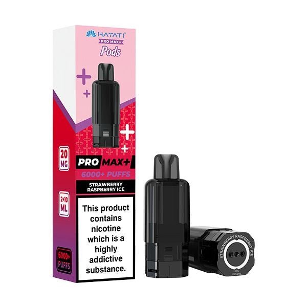 Hayati Pro Max Plus 6000 Puffs Pre - Filled Pods I Box Of 5 - Vapewholesalesupplier