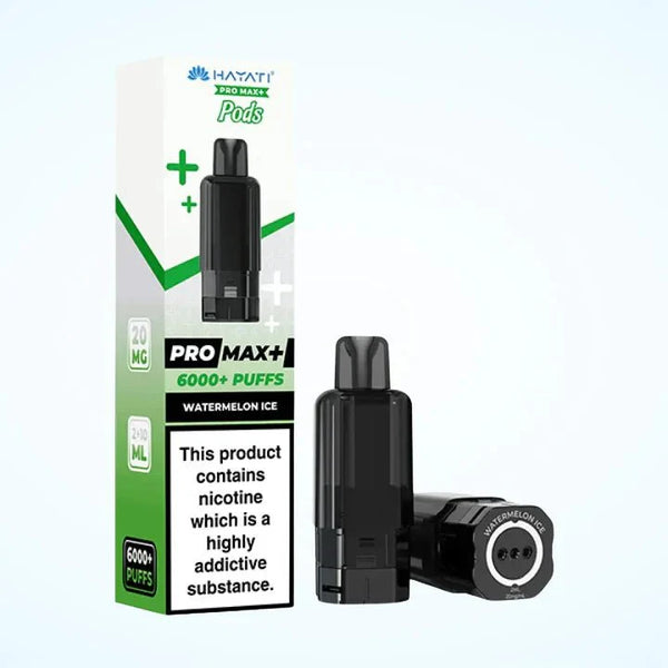 Hayati Pro Max Plus 6000 Puffs Pre - Filled Pods I Box Of 5 - Vapewholesalesupplier