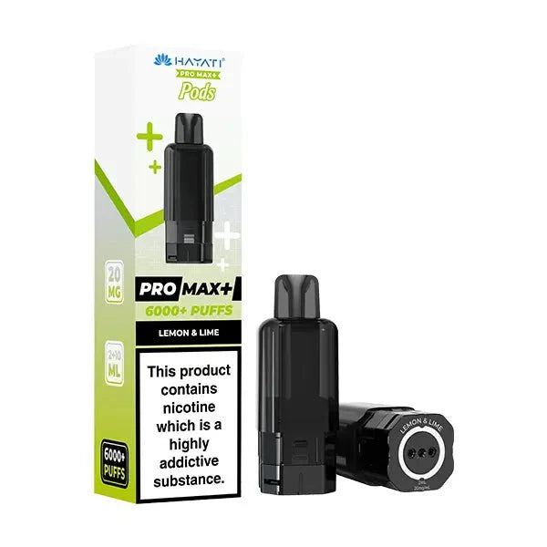 Hayati Pro Max Plus 6000 Puffs Pre - Filled Pods I Box Of 5 - Vapewholesalesupplier