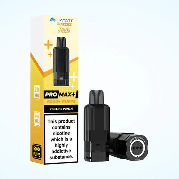 Hayati Pro Max Plus 6000 Puffs Pre - Filled Pods I Box Of 5 - Vapewholesalesupplier