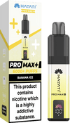 Hayati Pro Max Plus 6000 Vape Box of 5 - Banana Ice Flavour