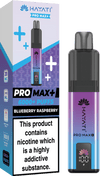 Hayati Pro Max Plus 6000 Vape Box of 5 - Flavour Blueberry Raspberry