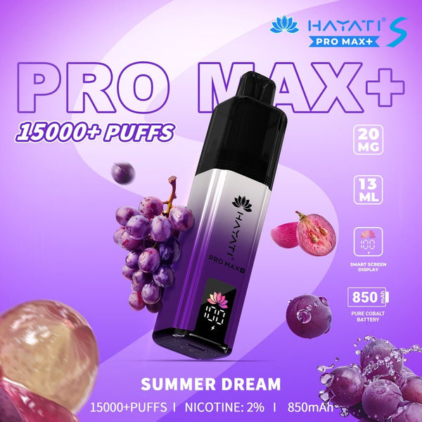 Hayati Pro Max S Plus 15K Pod Vape Kit - Wholesale Price !