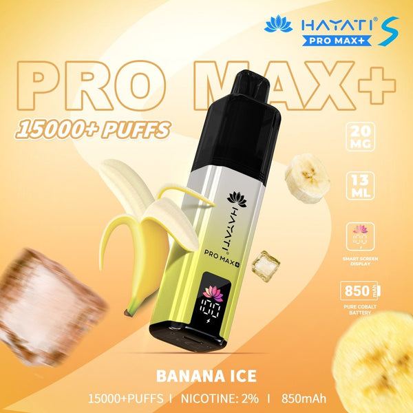 Hayati Pro Max S Plus 15K Pod Vape Kit - Wholesale Price !
