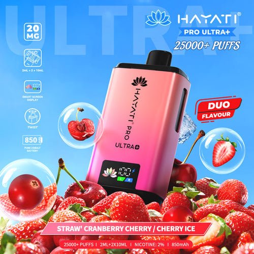 Flavour of Hayati Pro Ultra Plus 25000 Prefilled Pod Box of 5 - Dual