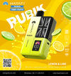 Hayati Rubik 7000 Dispsoable Vapes Pack of 5 with Flavour Lemon & Lime