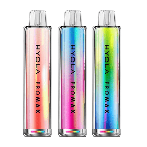 Hyola Pro Max 8000 Prefilled Pod Kit - Pack of 5 - Banana Ice - vapeukwholesale