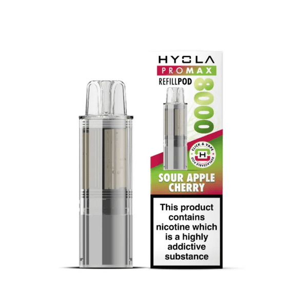 Hyola Pro Max 8000 Prefilled Replacement Pod | Box of 5 - Vapewholesalesupplier