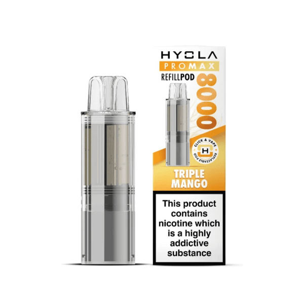 Hyola Pro Max 8000 Prefilled Replacement Pod | Box of 5 - Vapewholesalesupplier