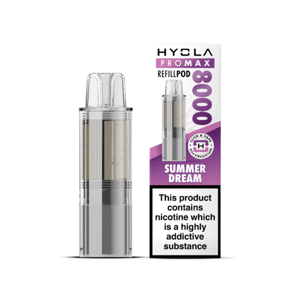 Hyola Pro Max 8000 Prefilled Replacement Pod | Box of 5 - Vapewholesalesupplier