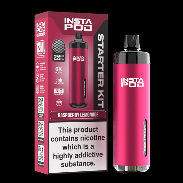 Insta Pod 6000 Disposable Vape Box of 5 - #Simbavapeswholesale#